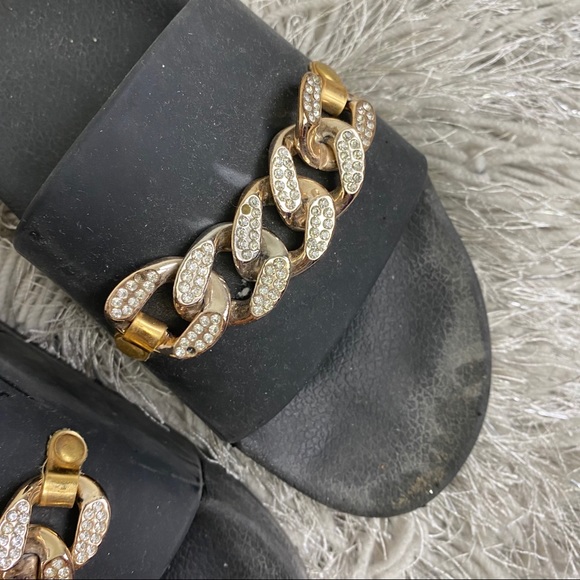 Catherine Malandrino chain link set slides - Picture 13 of 16